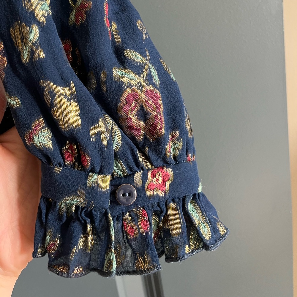 Saloni Patterned Blouse - image 6